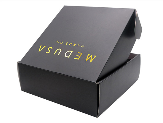 瓦楞折疊飛機盒 黑色包裝紙盒子定制工廠 瓦楞折疊飛機盒 黑色包裝紙盒子定制工廠